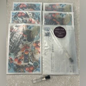 Six Sample 0.06 oz vials Atelier Cologne Paris Clementine California perfume